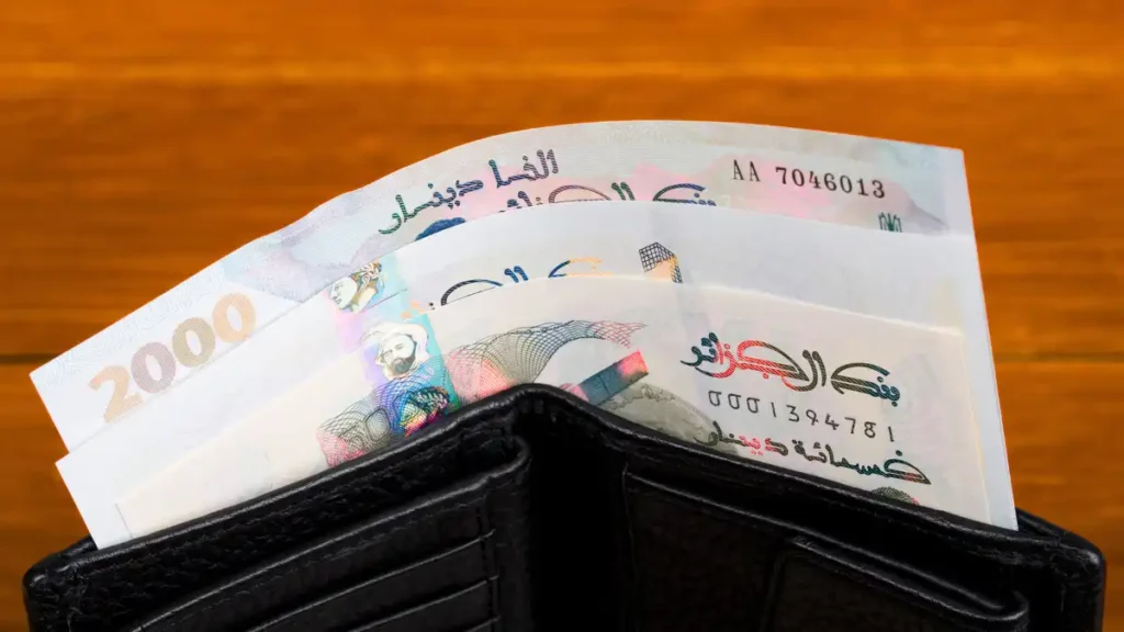 money and currency in Algeria