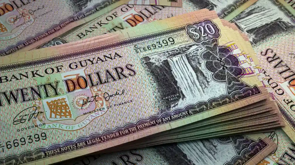 money and currency in Guyana