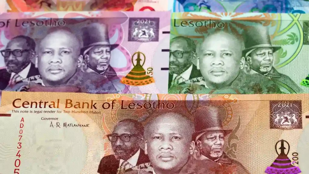 money and currency in Lesotho