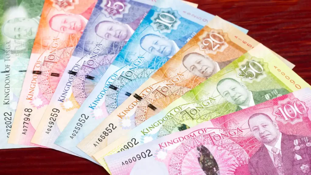 money and currency in Tonga
