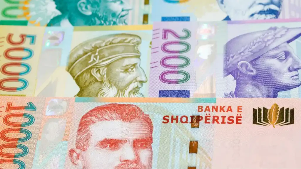 money and currency in Albania
