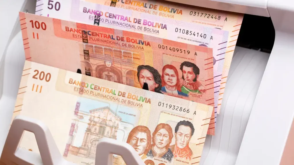 money and currency in Bolivia