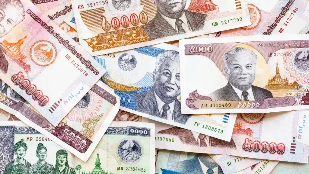 money and currency in Laos