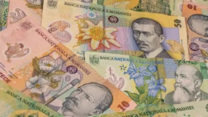 money and currency in romania - leu